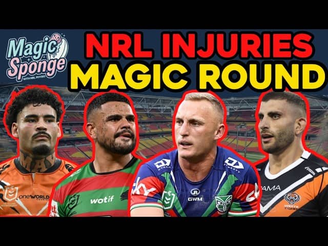 The Magic Sponge Podcast - NRL Magic Round Injuries + Origin takes & SuperCoach bye week trades!