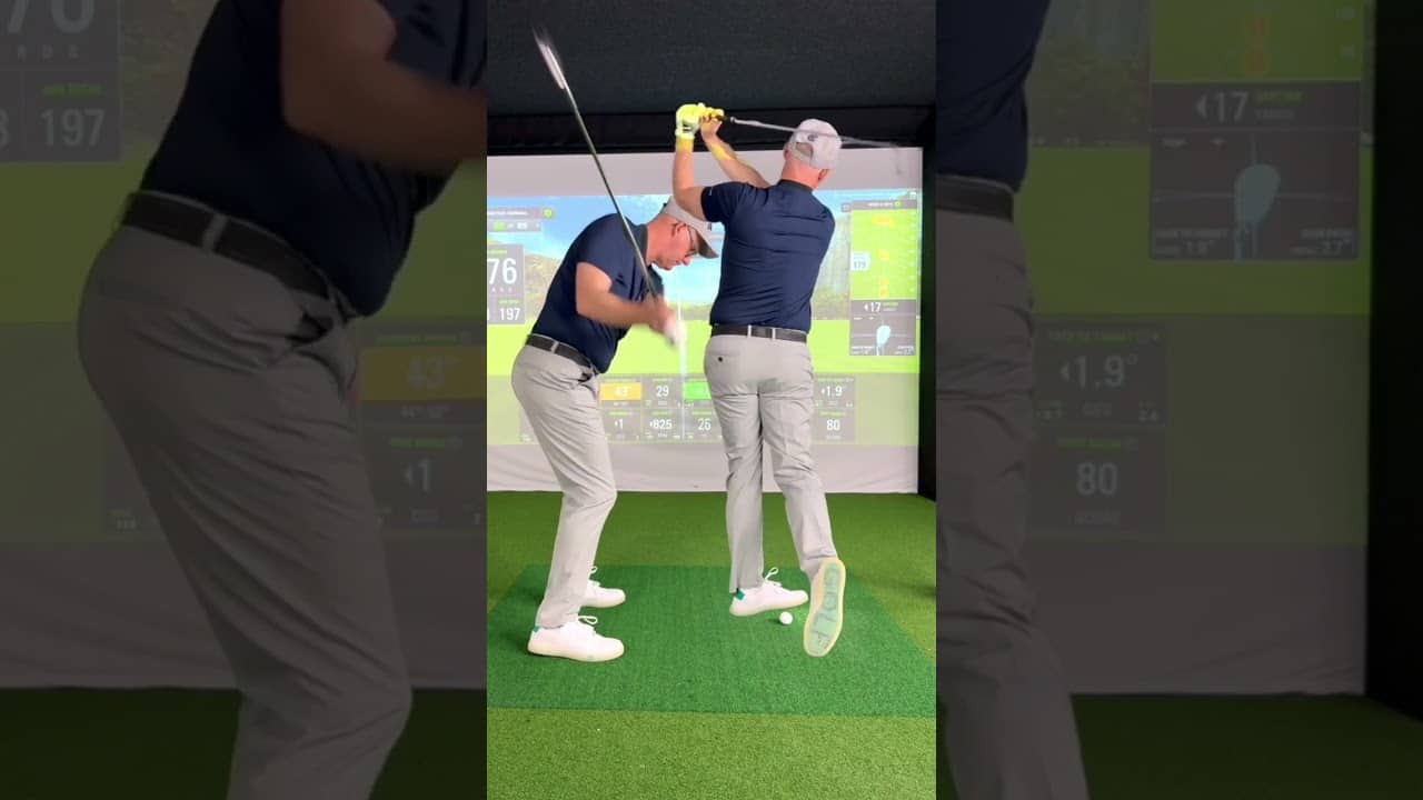 How To Turn Through The Golf Ball | 18 Handicapper VS Pro