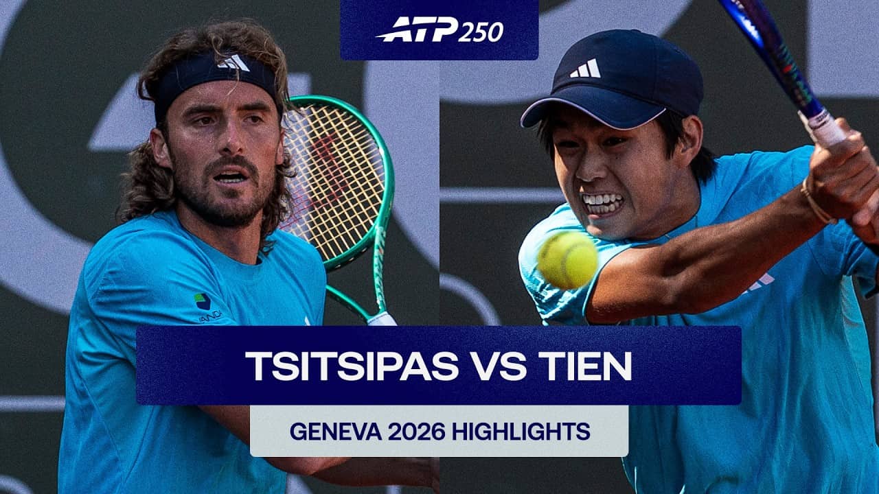 Stefanos Tsitsipas vs Learner Tien Highlights | Geneva 2026 Round 2