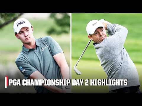 HIGHLIGHTS from day 2 of the PGA Championship ⛳️ | Golf on ESPN