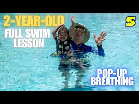 How to Teach a 2-Year-Old to Swim π | Play + Skills