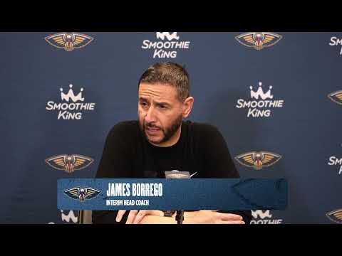 James Borrego | Pelicans-Timberwolves Postgame Interview 4/12/26