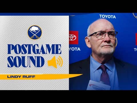 "Really Impressive Game" | Lindy Ruff After Overtime Win In Ottawa | Buffalo Sabres