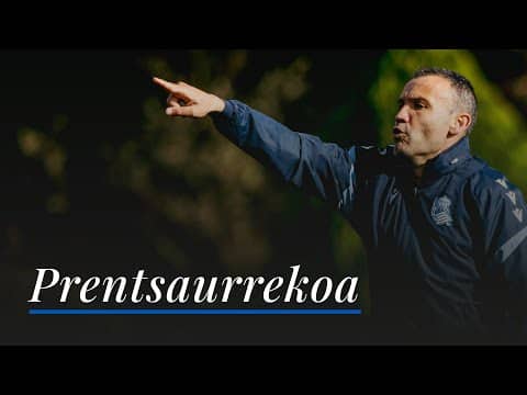 RUEDA DE PRENSA 13:30 | Sergio Francisco | CA Osasuna - Real Sociedad