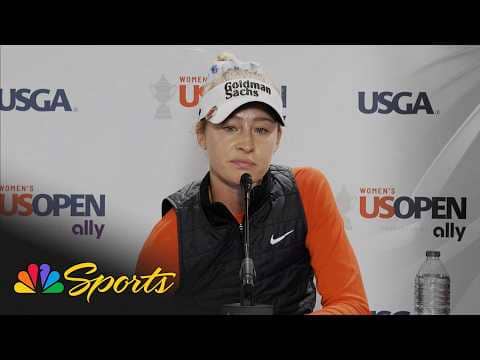 Nelly Korda played 'relaxed' golf to rebound at U.S. Women's Open in Round 2 | Golf on NBC Sports
