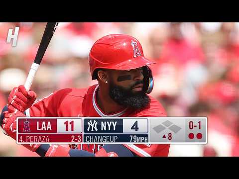 Jo Adell GRAND SLAM 😱 Angels take 11–4 lead over Yankees