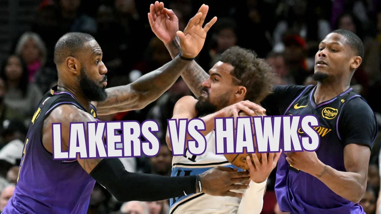 Los Angeles Lakers vs Atlanta Hawks, 1/3/25 (Audio Play-by-Play)