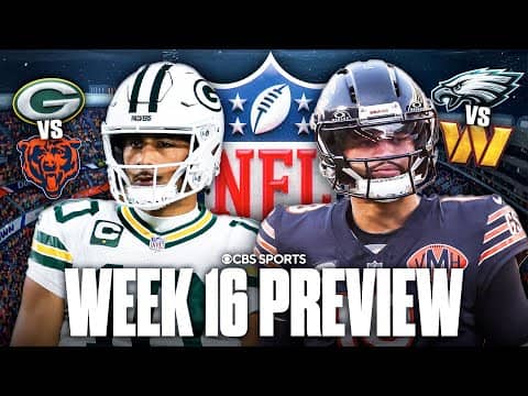 NFL Week 16 Preview: Packers vs Bears, Eagles vs Commanders | Predictions & Best Bets ✅