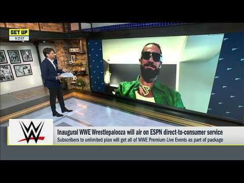 Seth Rollins is EXCITED to 'LEGITIMIZE WWE' with Wrestlepalooza streaming on ESPN 💥 | Get Up
