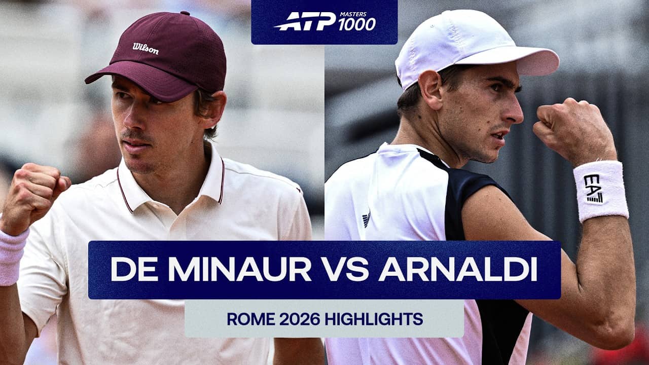Alex de Minaur vs Matteo Arnaldi Highlights | Rome 2026 Round 2