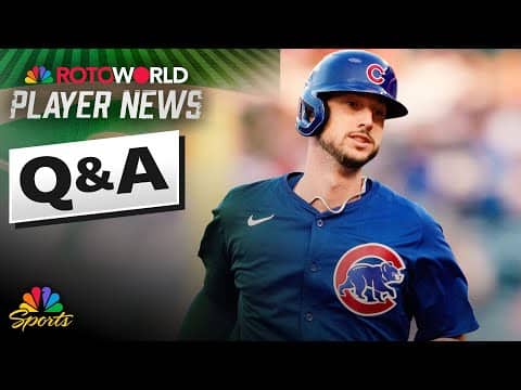 MLB Fantasy Baseball Q&A w/ Eric Samulski & James Schiano (12/10/25) | Rotoworld | NBC Sports