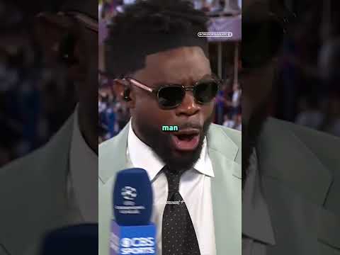 The perfect finish to this season's #UCLToday for Micah 🫶 #UCLFinal #PSGvsArsenal #ChampionsLeague