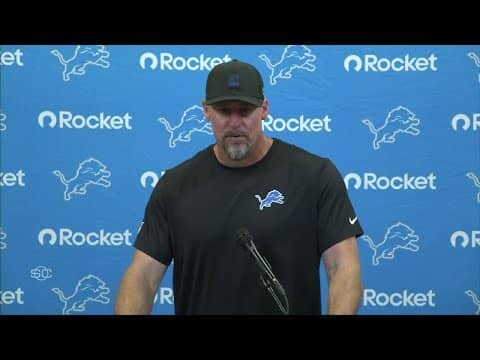 Dan Campbell gives an update on Morice Norris after his injury vs. Falcons | SportsCenter