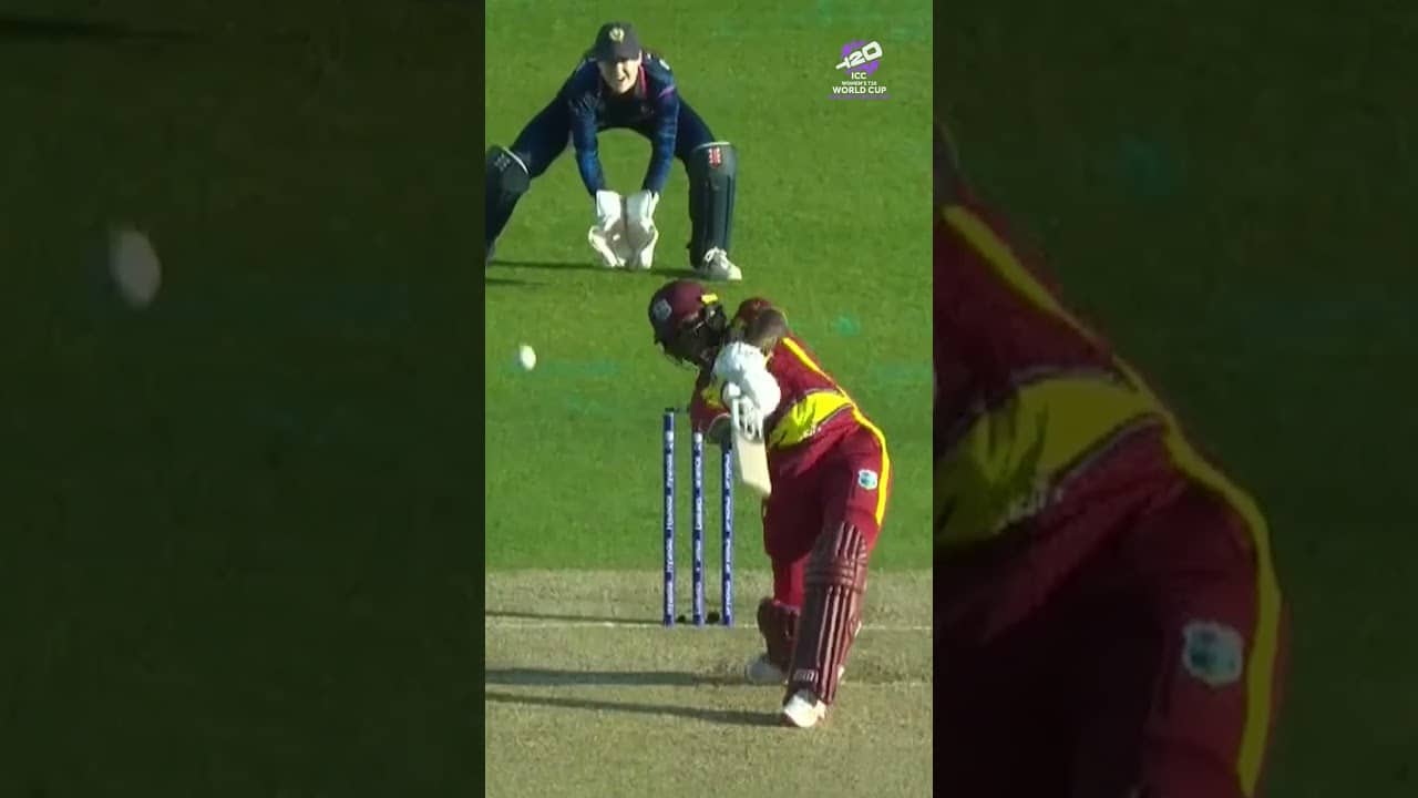 Big-hitting a feature from the @BudweiserIndia Smooth Sixes at the #T20WorldCup 😲