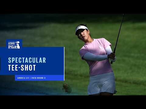 Sprinkler Nearly Causes the Craziest Hole-In-One | 2026 KPMG Women's PGA Championship