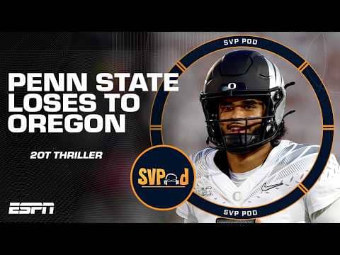 ‘Here they are AGAIN’ 👀 Reacting to Penn State's loss to Oregon with SVP & Stanford Steve | SVPod