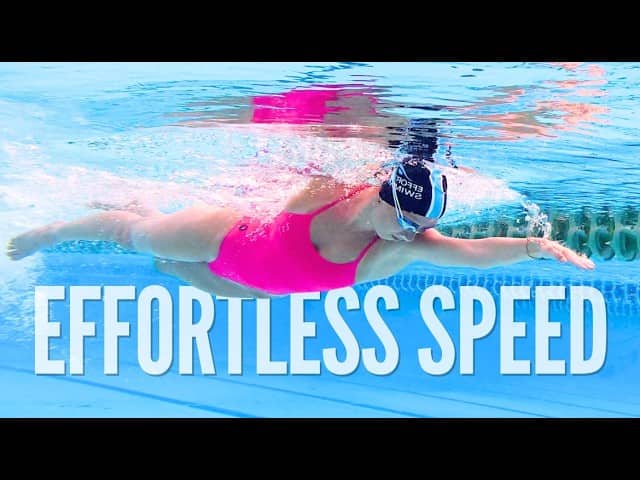 How This Swimmer Got Faster, Without Working Harder