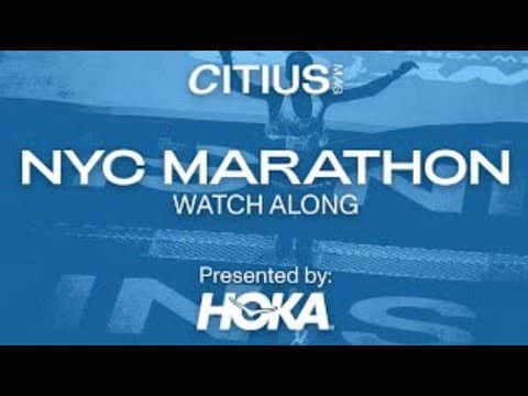 2025 NEW YORK CITY MARATHON LIVE WATCHALONG: PRESENTED BY HOKA
