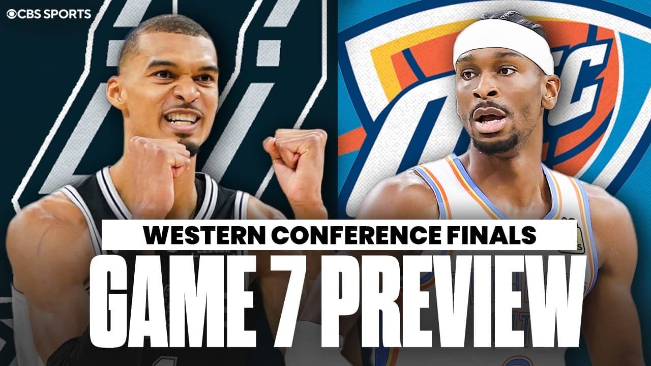 Western Conference Finals Game 7 Preview: Spurs vs Thunder | Predictions & Keys to victory ✅