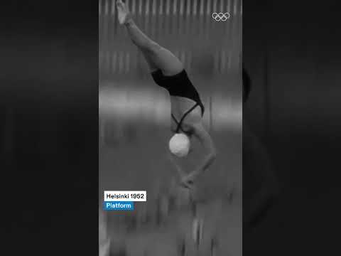 On this day, Patricia McCormick swept the springboard and platform in both 1952 and 1956.