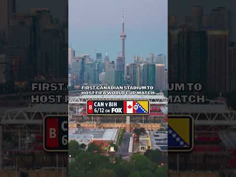 A preview of the Toronto Stadium before the 2026 FIFA™ World Cup ⚽️ #soccer #Toronto