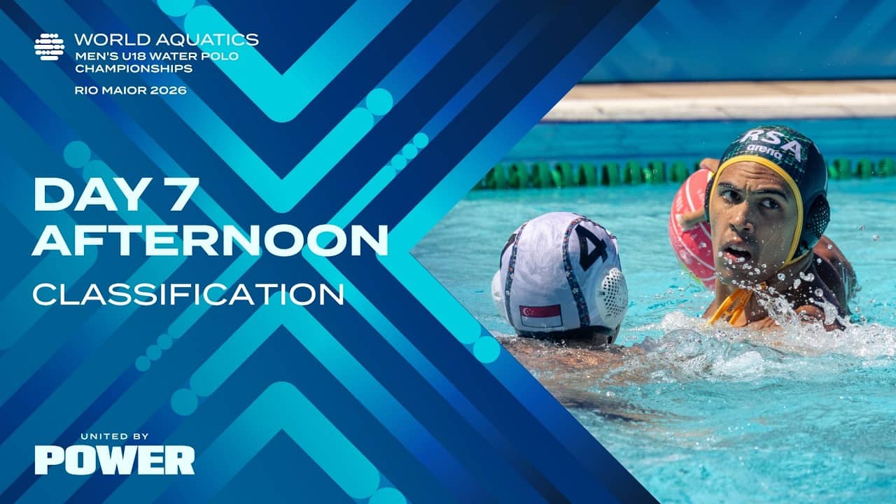 Classification | Afternoon Session | Day 7 | World Aquatics Men's U18 Water Polo Championships 2026