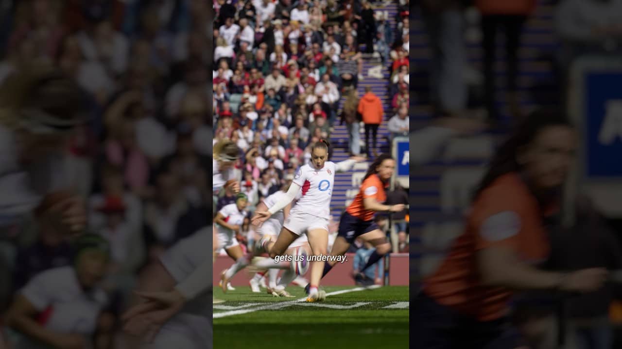 Up close and personal with the Red Roses 🌹 | @o2ukofficial | #WearTheRose