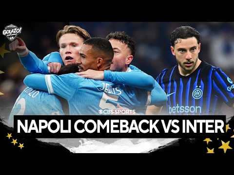 McTominay scores BRACE as Napoli come back to draw vs. Inter