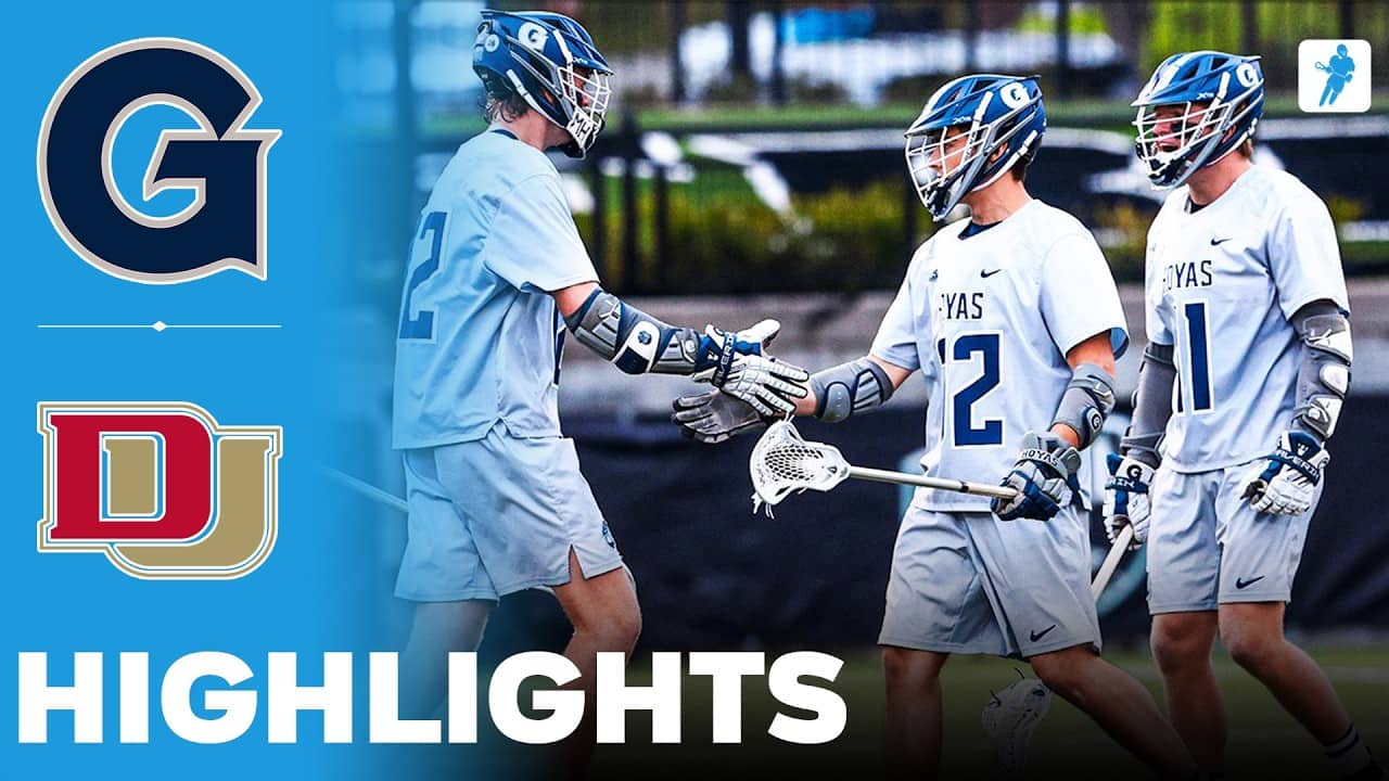 Georgetown vs Denver | NCAA College Lacrosse | Highlights - April 30, 2026