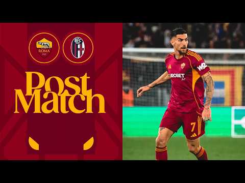 LORENZO PELLEGRINI | INTERVISTA POST ROMA-BOLOGNA