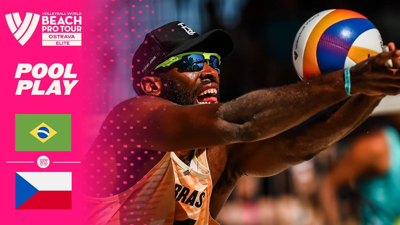 Evandro/Arthur Lanci vs. Perusic/Sedlak - Pool Play Highlights | Ostrava 2026 #BeachProTour
