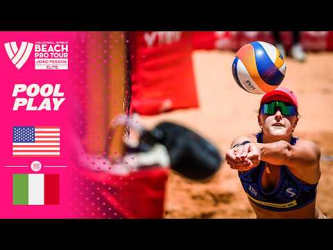 Cruz/Brasher vs. Scampoli/Bianchi - Pool Play Highlights | João Pessoa 2026 #BeachProTour