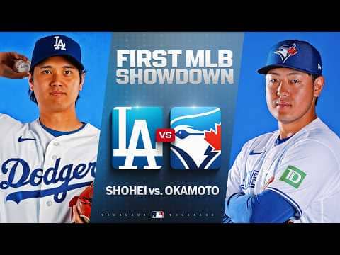 FULL AT-BAT: Shohei Ohtani faces off vs. Kazuma Okamoto for the first time in MLB! | MLB Highlights