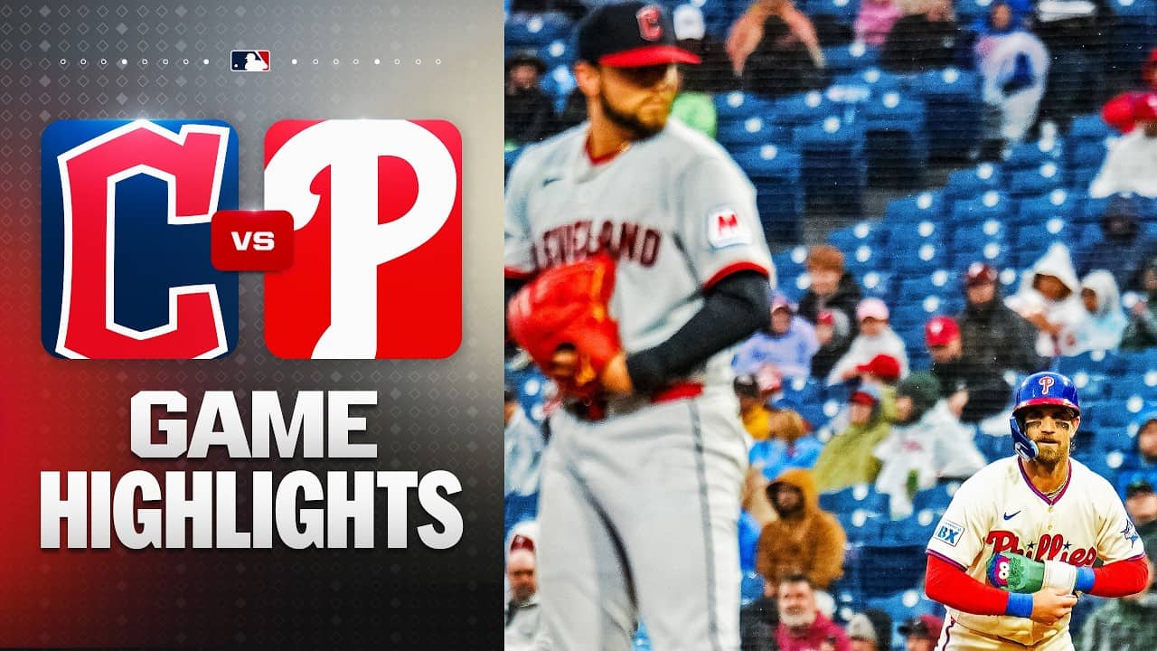 Guardians vs. Phillies Game Highlights (5/23/26) | MLB Highlights
