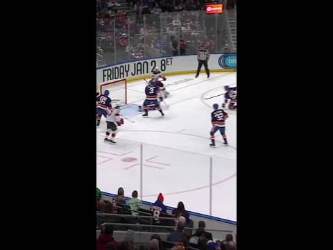 Brett Pesce with a Short Goal vs. New York Islanders