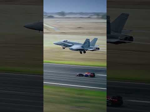 Taking it to the runway ✈️ #F1 #RedBullRacing