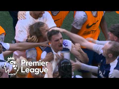 Joao Palhinha finds Spurs' breakthrough against Everton | Premier League | NBC Sports