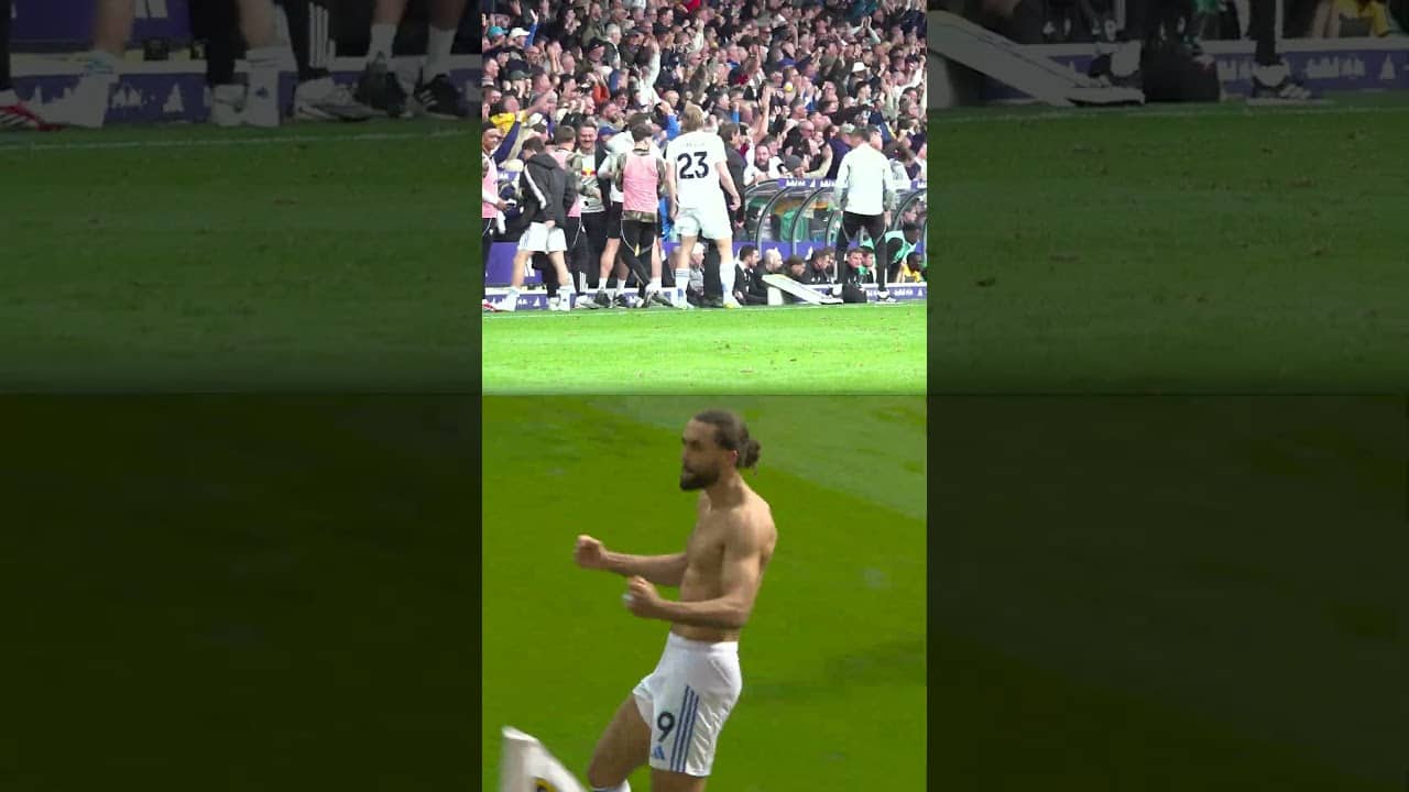 LIMBS at Elland Road after 96th-minute goal wins game!