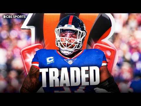 Giants trade Dexter Lawrence to Bengals 🚨