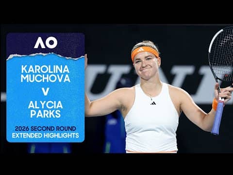 Karolina Muchova v Alycia Parks Extended Highlights | Australian Open 2026 Second Round