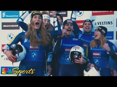 Team USA earns luge gold again among four-medal performance at Lake Placid World Cup | NBC Sports