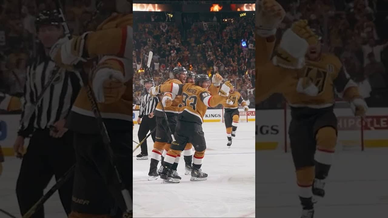 Shea Theodore's Double OT Winner 🤯