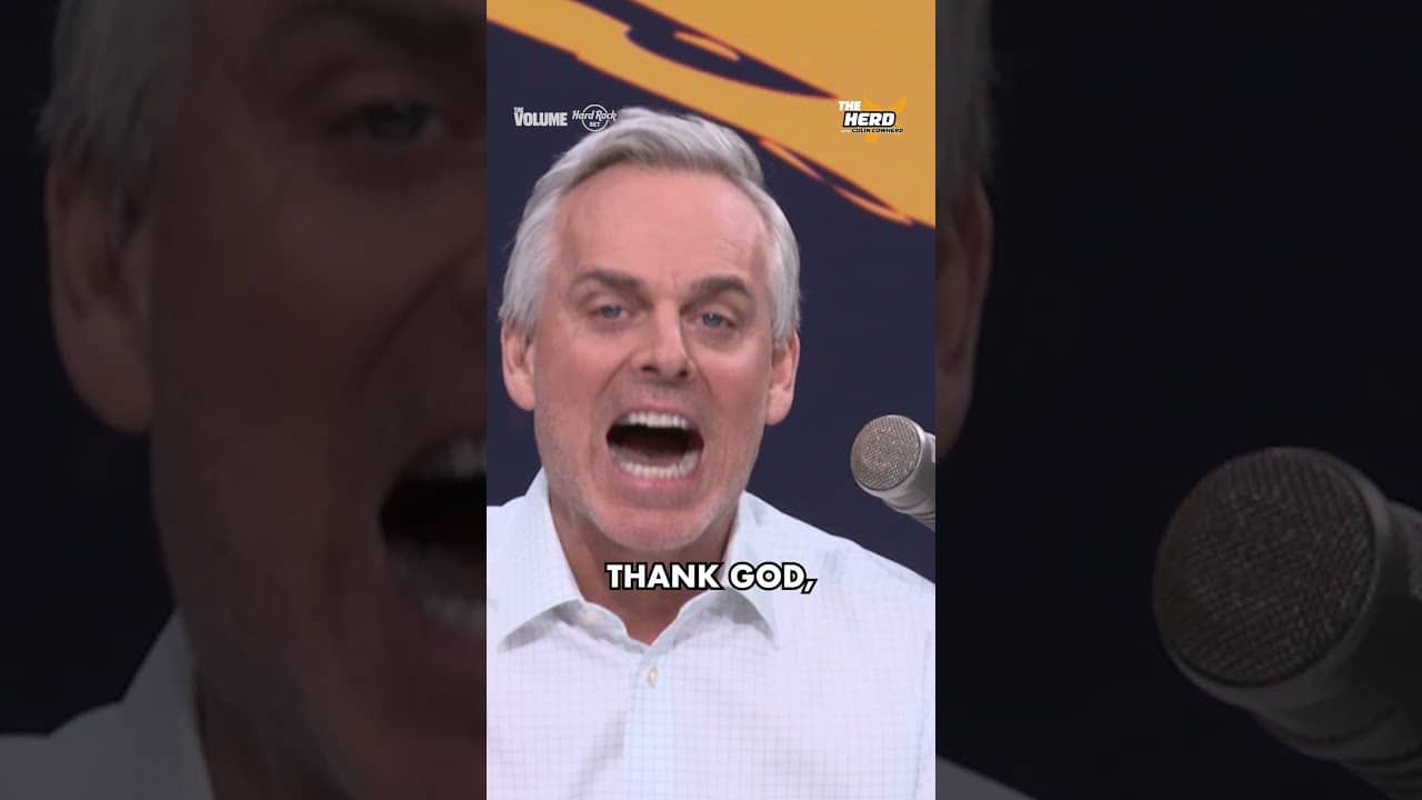 Colin REACTS to NFL schedule release!