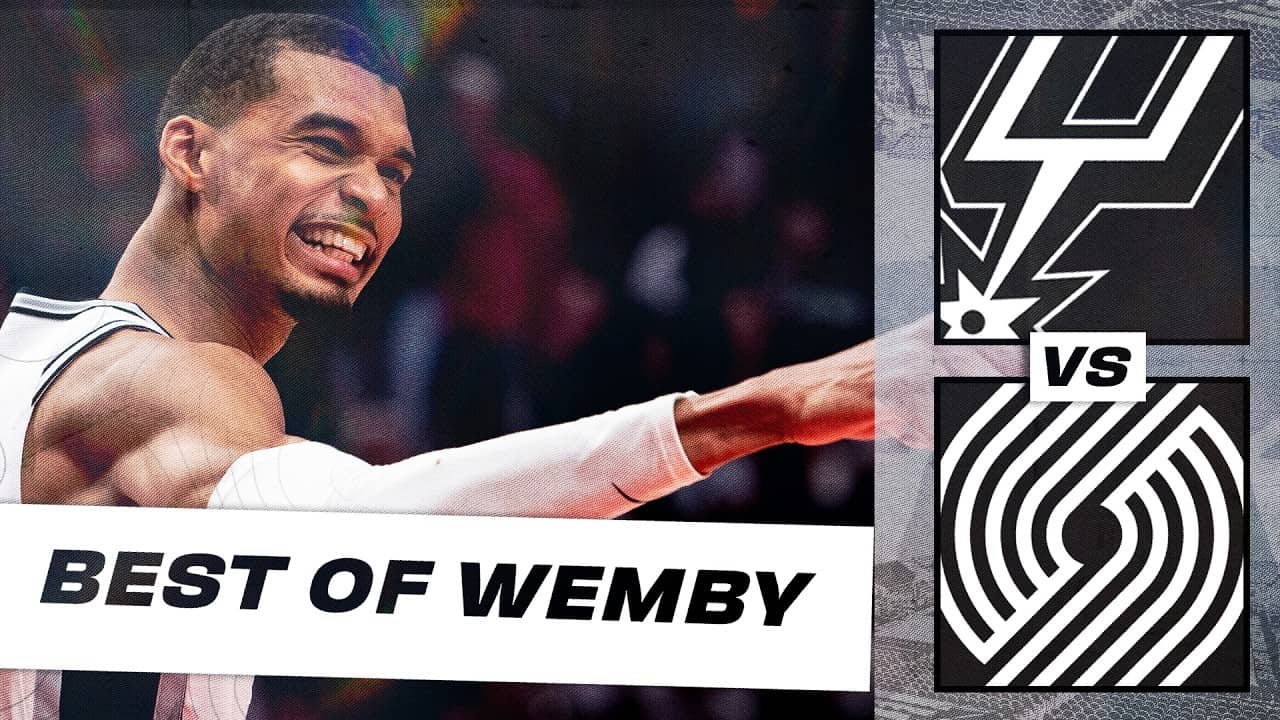 BEST OF WEMBY'S FIRST PLAYOFF SERIES!
