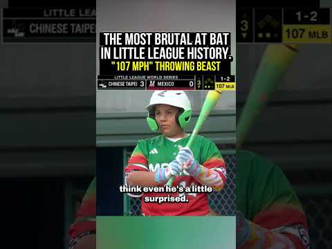The Most Brutal Little League World Series At Bat! #baseball