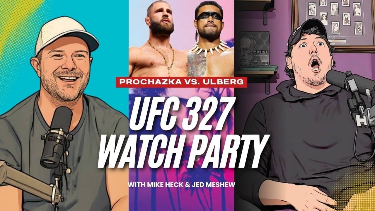 🔴 UFC 327 LIVE STREAM | Jiri Prochazka vs. Carlos Ulberg | Watch Party w/ Heck & Meshew