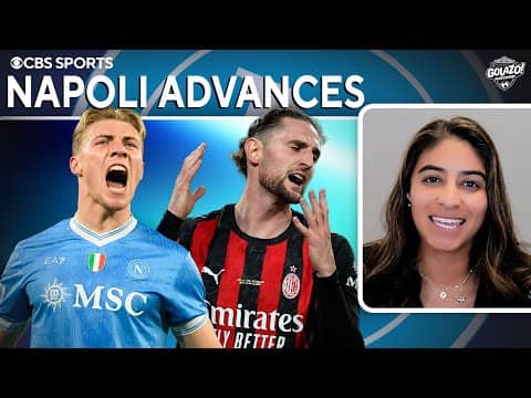 Napoli TAKES DOWN AC Milan in Supercoppa Italiana semi-finals | VAR Controversy | Golazo Matchday
