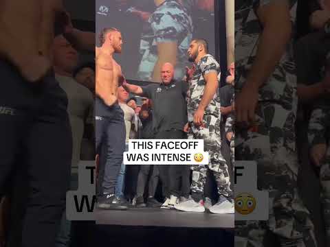 #UFC322 is going to be a movie 🍿