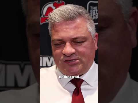 Sheldon has news for you #devilsvscapitals #njdevils #shorts #nhl #hockey #jackhughes