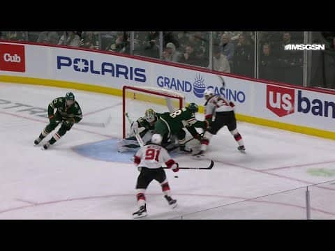 Ondrej Palat scores a goal against the Minnesota Wild